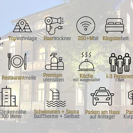 Daire Vios Townhouse Klothilde Am Park *