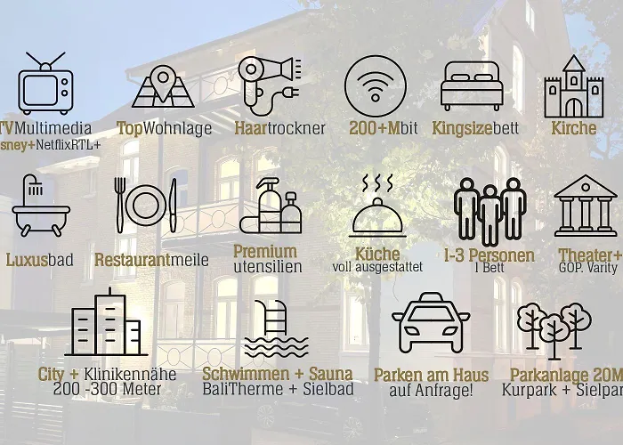 Lejlighed Vios Townhouse Klothilde Am Park *